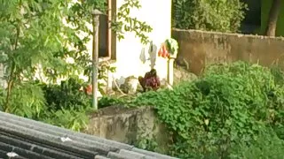 කෙල්ල ඩී scopa, blonde with strapon.